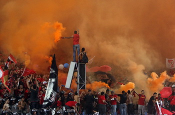 جماهير لم تر اللقاء واحتفال صاخب بصواريخه ودرع بخلاف الدوري و7 سنين ضياع 29876-4