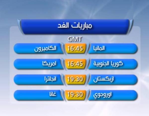 ملخص اليوم الثامن: تفوق مصر وتأهل أسباني وايطالي وفنزويلي وباراجواي 15882-مباريات%20الغد