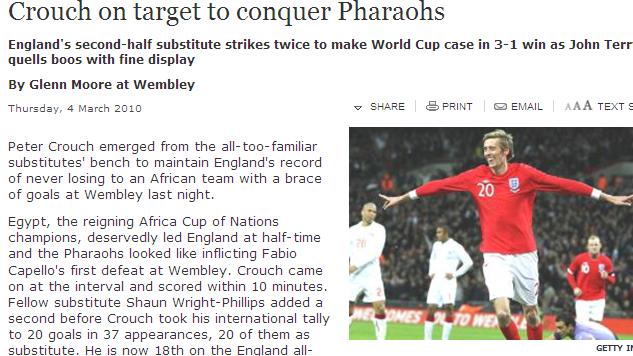 ماذا كتبت الصحف الإنجليزية عن مباراة مصر وإنجلترا 18871-اندبندنت