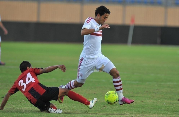 إيقاف محمد إبراهيم لاعب الزمالك بسبب الحديث عن المنشطات