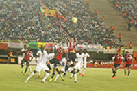 صور هزيمة المنتخب المصري بهدفين من السنغال