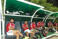 إنتظام سباعي الأهلي في تدريب المنتخب المصري قبل مباراة بوتسوانا