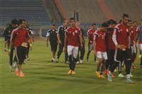 تدريب منتخب مصر الأخير قبل لقاء بوتسوانا في تصفيات أفريقيا