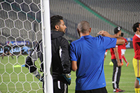 تعليمات خاصة من طارق سليمان لأحمد عادل قبل مباراة الشرطة