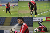 صور مشاركة مسعد عوض لأول مرة مع الفريق الأول بالأهلي