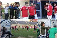 صور كواليس مباراة الأهلي والأسيوطي بالدوري المصري