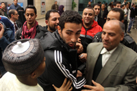 صور وصول فريق الأهلي من المغرب بعد المشاركة بكأس العالم للأندية