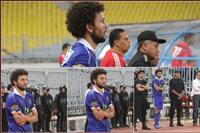 صور حسام غالي بعد طرده خلال مباراة الأهلي وحرس الحدود
