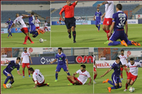 صور مهارات رمضان صبحي مع الأهلي في مباراة بتروجيت