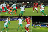 صور فوز الأهلي على المصري بنتيجة 2-0 