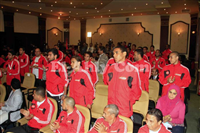 صور لاعلان عن استضافة بطولة الكأس الإقليمى لكرة القدم الموحدة للاعبى دول شمال أفريقيا 