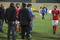 صور حسام غالي وباولو عقب مباراة الأهلي وسموحة في حضور الحكم