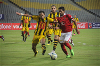 صور ضربة جزاء الأهلي في مباراة المقاولون العرب