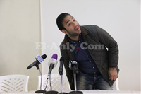 صور احمد حسام ميدو فى مؤتمر صحفى للحديث عن صفقات الزمالك