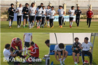 تدريب المنتخب المصري صباح الأثنين استعداداً لمواجهة نيجيريا 