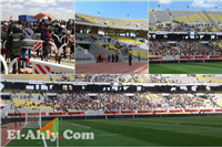 صور الجماهير المصرية في برج العرب قبل مباراة مصر ونيجيريا