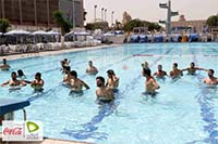 مران الأهلي في حمام السباحة - 15 مايو