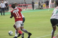 مهارة فردية من رمضان في صور مباراة الأهلي والمصري