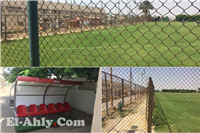 صور تحديث ملعب المباريات الرسمية بعد التحديث في فرع النادي الأهلي بمدينة نصر