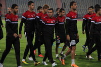 صور تدريب فريق الصفاقسي على استاد القاهرة قبل مواجهة الأهلي في السوبر