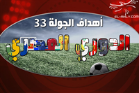 أهداف الجولة 33 من الدوري المصري 2016-2017