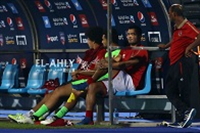 عماد متعب في مباراة الفيصلي الأردني بالبطولة العربية
