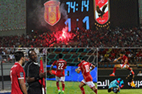 صور فوز الأهلي على نصر حسين داي الجزائري 2-1