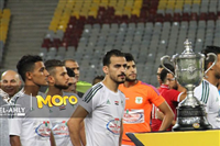 حسرة لاعبي المصري بعد خسارة الكأس أمام الأهلي