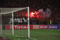 جماهير الأهلي في برج العرب خلال مباراة الترجي