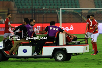 صور إصابة وليد سليمان في مباراة الأهلي والإتحاد السكندري
