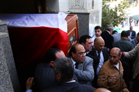 صور جنازة سمير زاهر رئيس اتحاد الكرة السابق