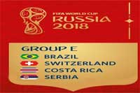اهداف ولقطات المجموعة الخامسة (البرازيل-سويسرا-كوستاريكا_صربيا) في كأس العالم