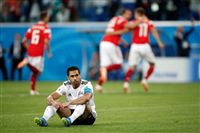 صور هزيمة مصر أمام روسيا .. حسرة وحزن بعد الثلاثية 