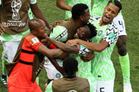 صور مباراة نيجيريا وايسلندا 