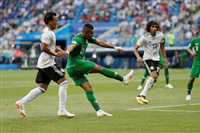 صور مباراة مصر والسعودية في كأس العالم
