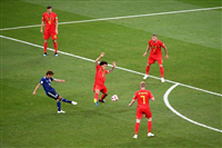 صور مباراة اليابان وبلجيكا .. كيف قلبت بلجيكا النتيجة