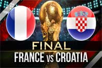 اهداف ولقطات مباراة فرنسا و كرواتيا في نهائي كأس العالم 2018