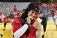 جمهور الأهلي في مباراة الترجي التونسي