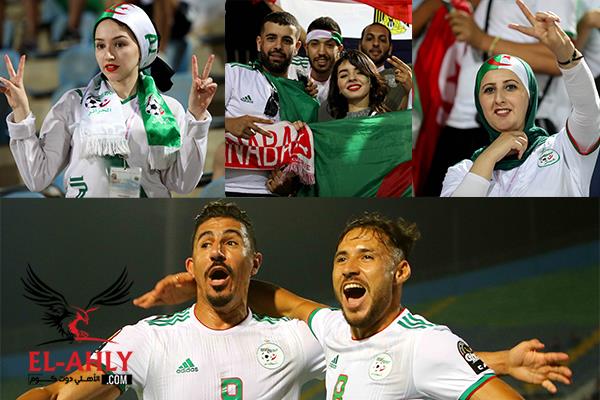 الجزائر تبدع في الملعب والمدرجات أمام غينيا بثمن نهائي كأس الأمم الإفريقية