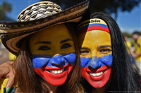 صور جماهير كولومبيا وكوت ديفوار 