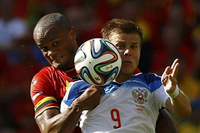 فيديو لقطات بلجيكا وروسيا فى كأس العالم