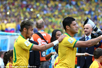 فيديوهات ولقطات مباراة البرازيل وكولومبيا