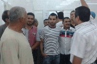 زيارة محمد صلاح لمركز الغسيل الكلوي