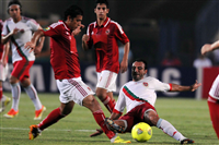 صور مباراة الأهلي والرجاء في بطولة كأس مصر دور الـ8