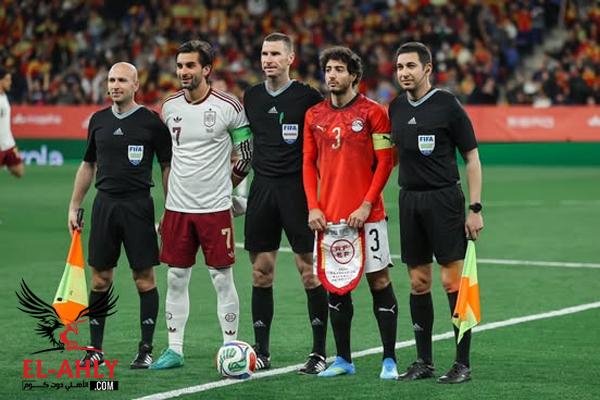أهداف ولقطات منتخب مصر ضد إسبانيا