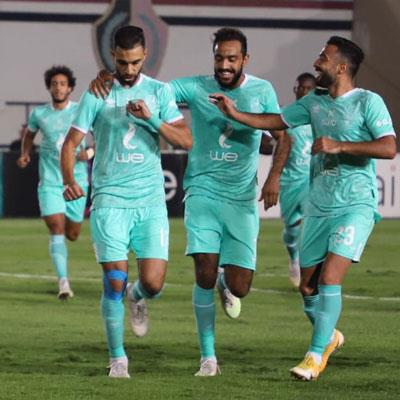عمرو السولية يفتتح النتيجة للأهلي أمام نادي مصر
